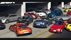 Cars lotus Ford Dodge Aston Martin Nissan Ferrari Subaru Suzuki 