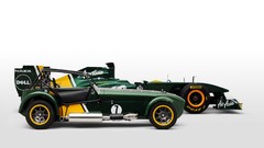 Cars lotus white background Caterham side view vehicles racing 