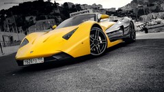 Cars marussia Supercars selective coloring russian cars 