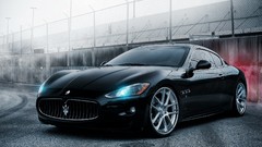 Cars Maserati Maserati granturismo black cars