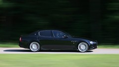 Cars Maserati Quattroporte vehicles black cars
