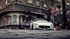 Cars Maserati serbia streets Maserati granturismo Belgrade