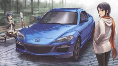Cars Mazda anime girls