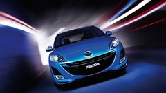 Cars Mazda blue cars