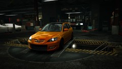 Cars Mazda garage need for speed need for speed world orange 