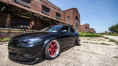 Cars Mazda sedan Mazda 3 Slammed mazda3