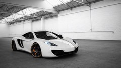 Cars MC Laren vehicles white cars