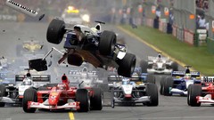 Cars McLaren Ferrari Crash races vehicles Williams formula one 
