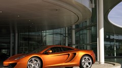 Cars mclaren mp4-12c orange cars