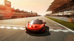 Cars mclaren p1 race tracks
