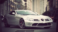 Cars McLaren Supercars exotic cars silver cars McLaren SLR ADV 