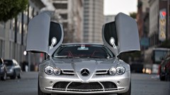 Cars McLaren Supercars exotic cars silver cars McLaren SLR ADV 