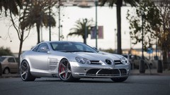 Cars McLaren Supercars exotic cars silver cars McLaren SLR ADV 