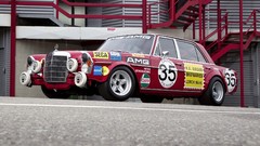 Cars Mercedes-Benz amg Red Pig 300 SEL 6.3