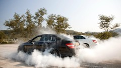 Cars Mercedes-Benz black cars white cars