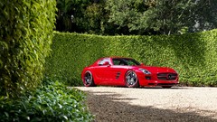 Cars Mercedes-Benz red cars