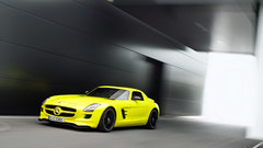Cars Mercedes-Benz SLS amg E-Cell