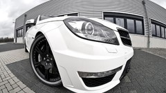 Cars Mercedes-Benz vehicles white cars Coupé Mercedes Benz C63 