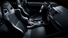 Cars Mitsubishi car interiors Mitsubishi Lancer Evolution X 