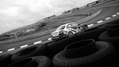 Cars monochrome car tires