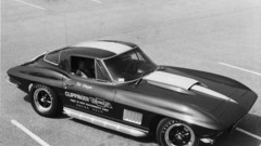 Cars monochrome Corvette