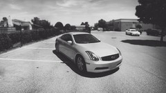 Cars monochrome Infiniti Infinity G35