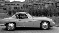 Cars monochrome Prototypes side view vehicles Polish Fabryka 