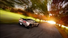 Cars motion blur Lotus Exige