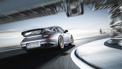 Cars motion blur Porsche