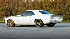 Cars muscle cars white cars