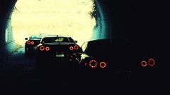 Cars Nissan GT-R taillights Nissan R35 GT-R