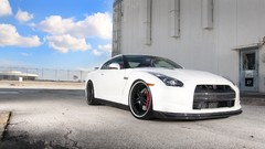 Cars nissan gtr white cars