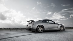 Cars Nissan low-angle shot