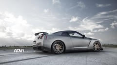 Cars Nissan low-angle shot skylines Nissan GT-R R35