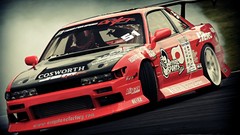 Cars Nissan Silvia S13 drifting cars