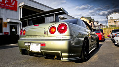 Cars Nissan Skyline R33