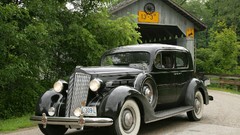 Cars Ohio crossing packard classic cars covered bridge