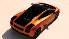 Cars orange Lamborghini Photo