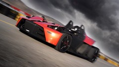 Cars orange track KTM