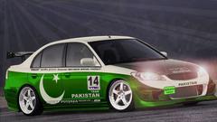 Cars pakistan independence day