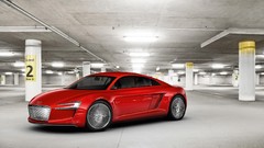 Cars parking red cars