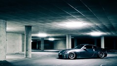 Cars parking stance nissan 350z