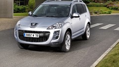 Cars Peugeot vehicles front angle view Peugeot 4007