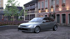 Cars playstation 3 video games gran turismo 5 Honda Civic Type-R