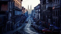 Cars Poland automobile cities vehicles cityscapes Poznan