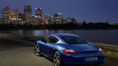 Cars Porsche Cayman cityscapes porsche cayman Porsche Cayman S