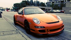 Cars Porsche roads vehicles cityscapes Porsche 911 GT3 RS