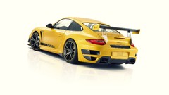 Cars Porsche techart porsche 911 yellow cars