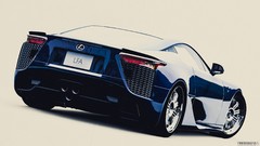 Cars races lexus lfa