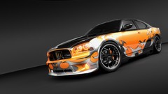 Cars races Tribal dodge charger renders